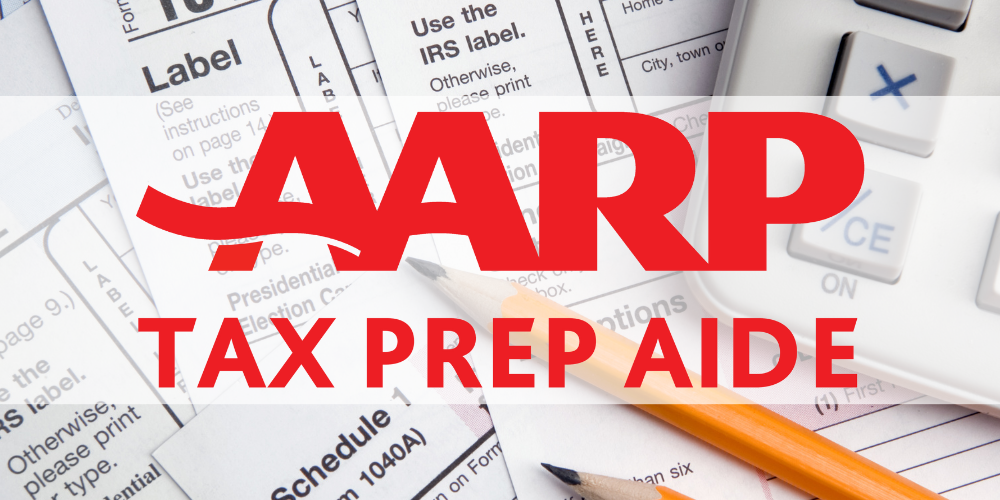 AARP Tax Aide information graphic
